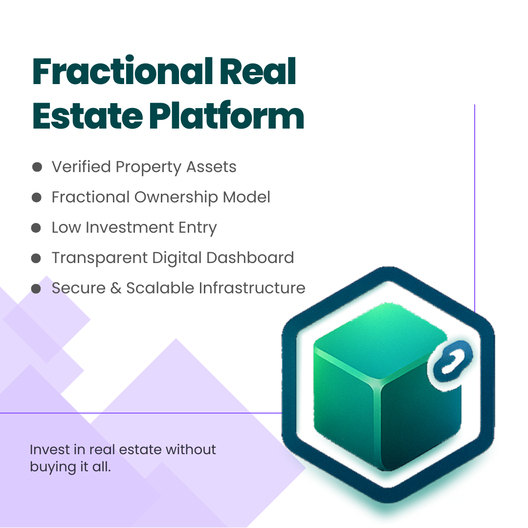 FractProp – Fractional Real Estate Investment Platform